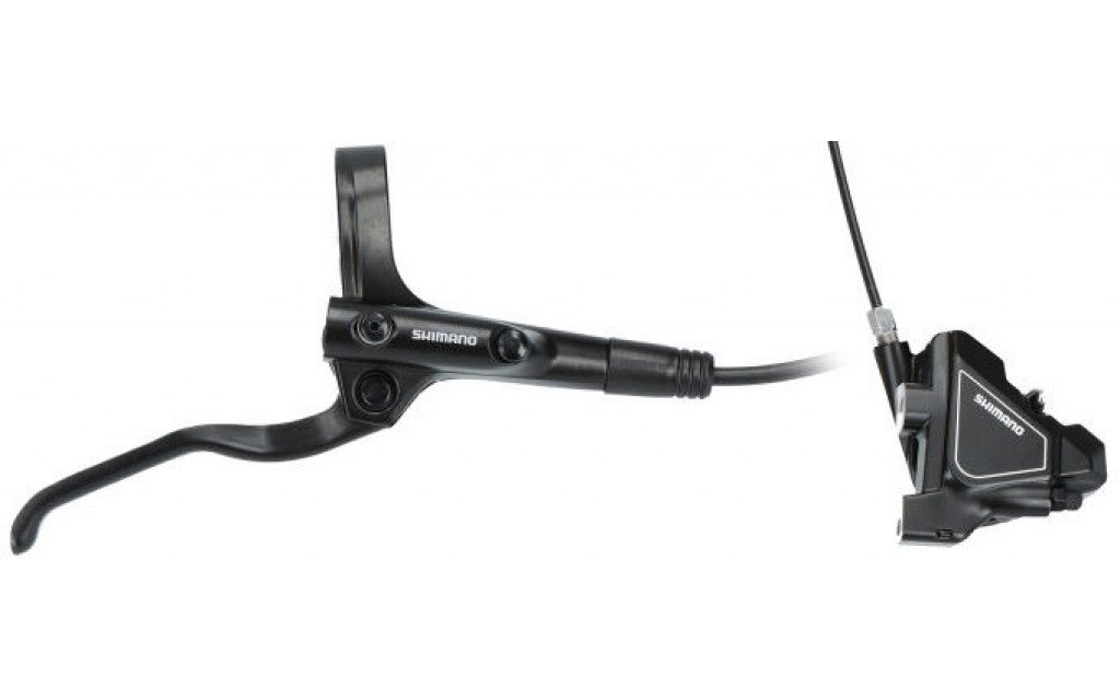 Frenos de disco hidráulicos Shimano MT200 Road para trasero - Flat Mount - sin disco de freno - negro