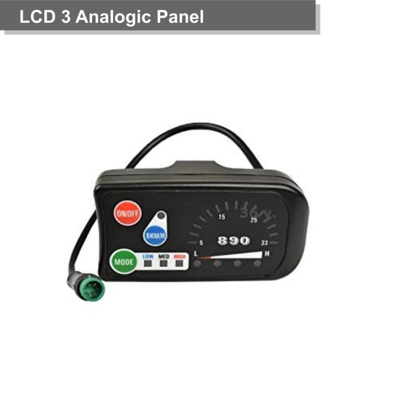Pantalla LCD 3 analógica - Ciclotek